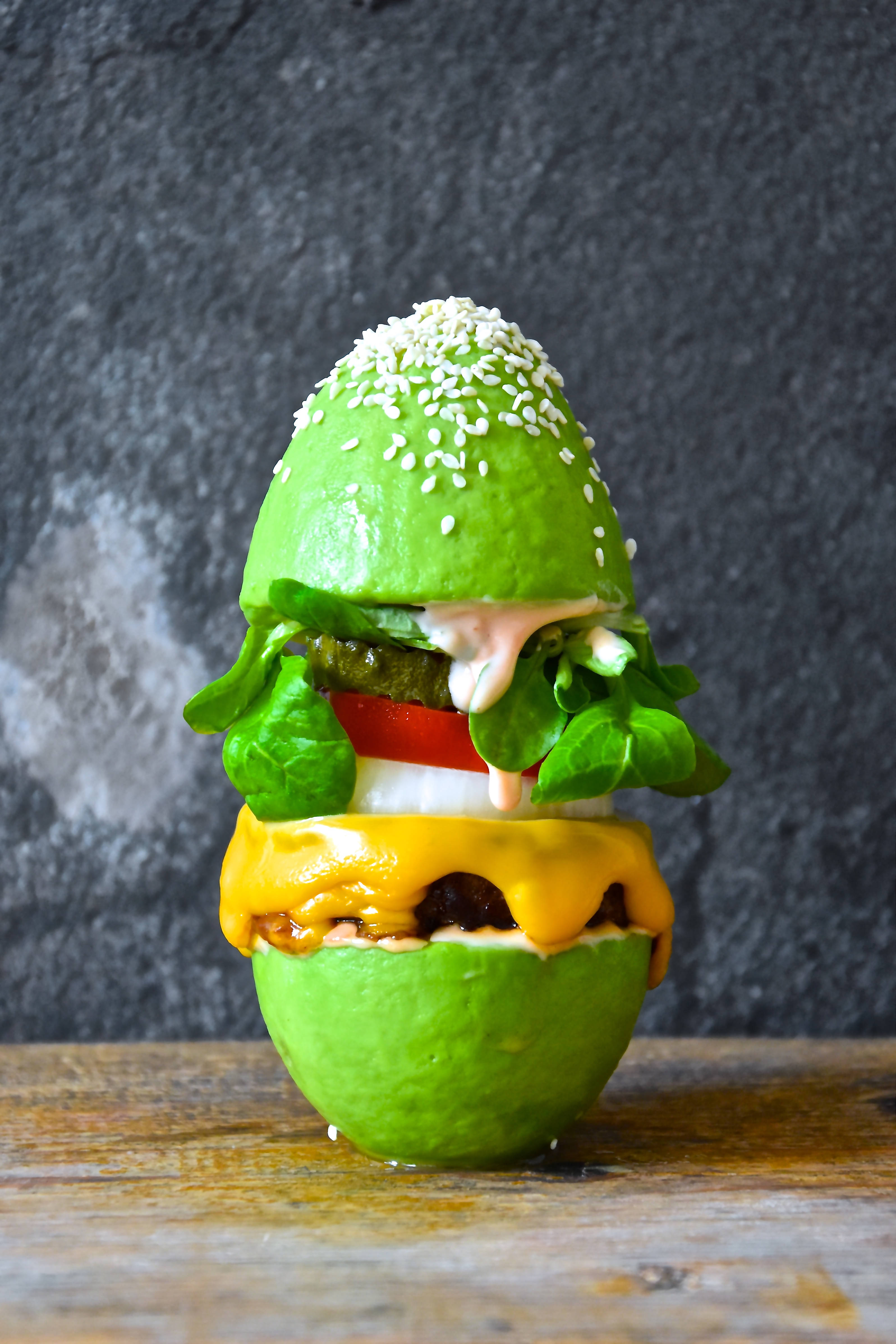 Avocado Burger Bun